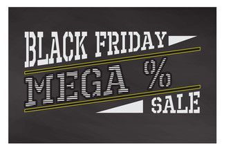 Design template Black Friday. Black Friday banner