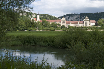Naklejka na ściany i meble Donautal, Kloster Beuron