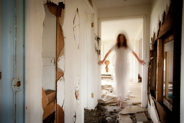 Ghostly woman