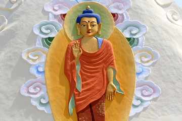 Buddha. Dashang Kagyu Ling congregation. 