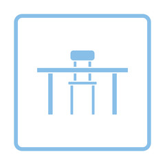 Table and chair icon