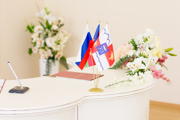 The marriage registration office in the Palace of Marriage