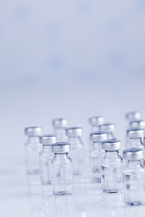 Composition with variety of drug pills background