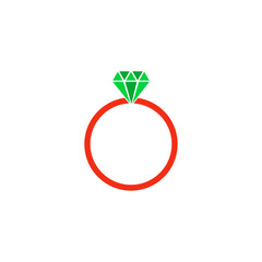 Ring Icon Vector