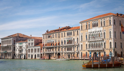 Naklejka premium Iconic view of Venice Canal Grande