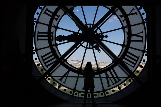 Clock at the Musee D'Orsay