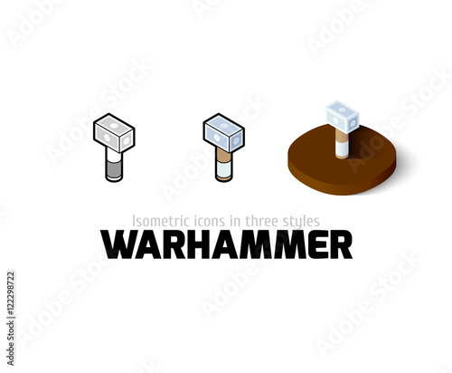 Download "Warhammer icon in different style" Stock image and ...