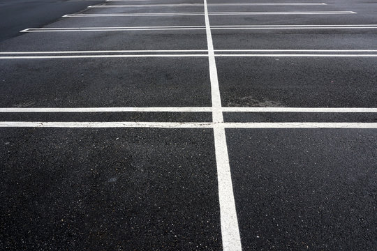 empty parking lot