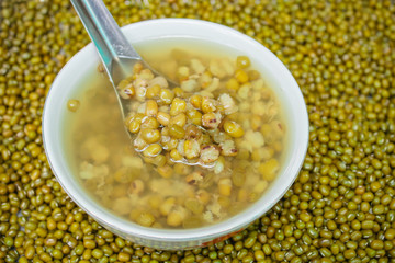 Green Beans in Syrup (Thai Dessert)