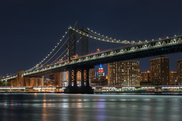 Naklejka premium Manhattan Bridge - NYC