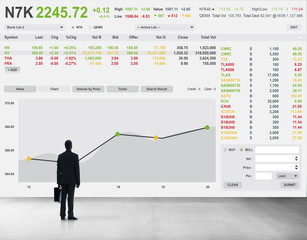 Stock Exchange Trading Forex Finance Graphic Concept