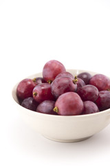 Red grapes