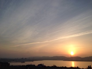 Atlantic ocean near Gijon north of Spain