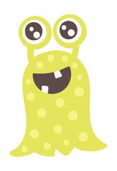 Cute monsters vector character.