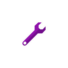 Wrench screw Icon Vector