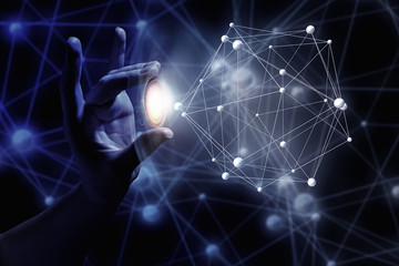 Technologies connecting the world . Mixed media