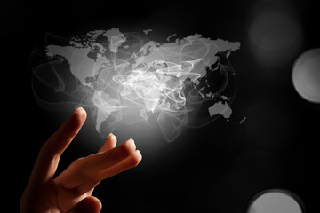 Global connection technologies . Mixed media