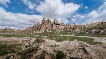 Fototapeta na wymiar Red valley, Cappadocia