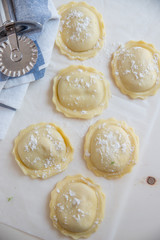 Hausgemachte Ravioli, Zubereitung 