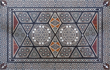 Traditional Syrian (Damascus) mosaic handcraft