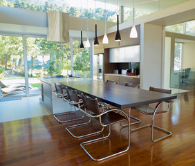 Dining room interior