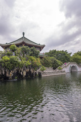 Obraz premium Chinese garden Architecture