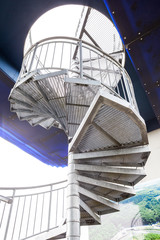 Obraz premium an spiral staircase