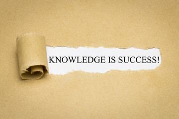 Knowledge is success!