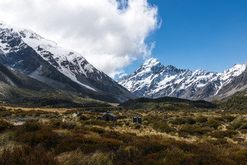 Fototapeta na wymiar Mt. Cook, New Zealand