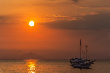 Sunset at Ubatuba