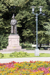 Monument to Barclay-de-Tolly in Riga.