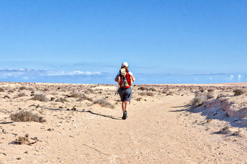 Wüstenwanderung auf Fuerteventura