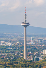 Fototapeta premium Television tower, Frankfurt (Germany)
