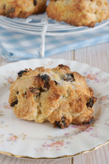 Rock Cakes crumbly cakes filled with dried fruit