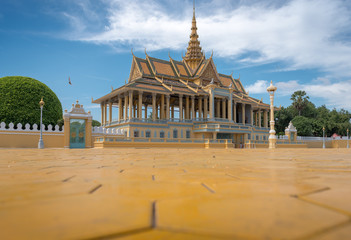 The Royal Palace in Phnom Penh, Cambodia