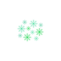 Snowflakes Icon Vector
