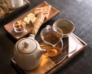 Chinese tea house in Taipei, Taiwan