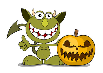 Funny devil