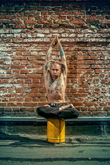 yoga on the roof