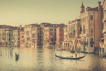 Venetian Grand Canal scene, Italy