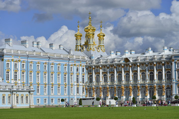 Екатерининский дворец в Царском Селе (г. Пушкин), Санкт-Петербург, Россия