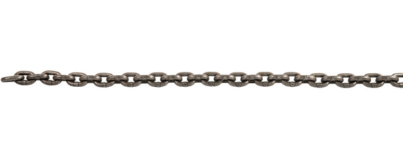 steel-wire chain, isolated