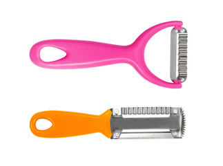 Paring knife kitchen tools isolated on white background