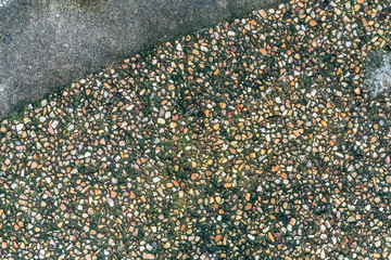 Gravel concrete texture