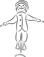 Fototapeta premium Scarecrow