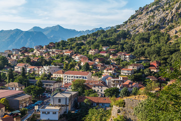 Fototapeta na wymiar Buildings in Kotor, Montenegro