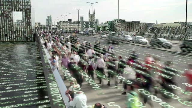 Living in a data matrix city.