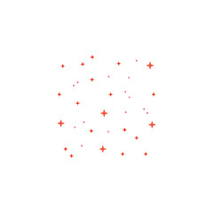 Starry sky Icon Vector