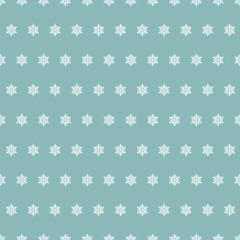 Snowflake vector pattern