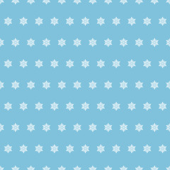 Snowflake vector pattern